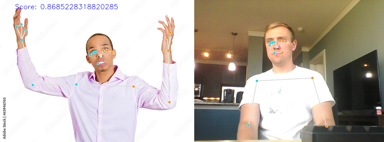 Basic comparison of a pose to a still image